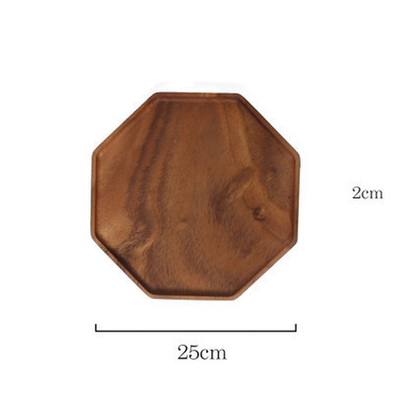 Japanese Acacia Wood Star Anise Tray