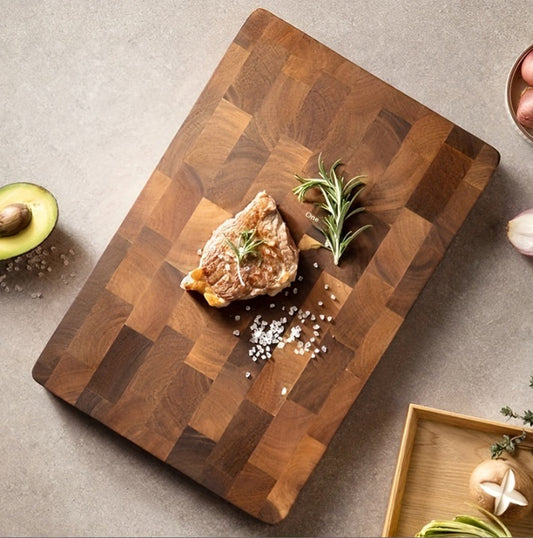 Premium Acacia Wood Cutting Board - Stylish and Durable Kitchen Essential