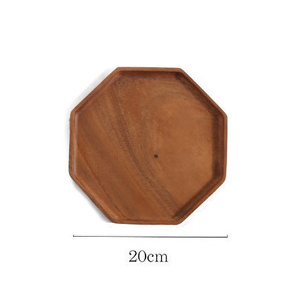 Japanese Acacia Wood Star Anise Tray