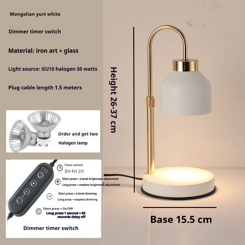 Illuminate Your Space: Retro-Style Multi-Functional Candle Fragrance Lamp for a Cozy Home Atmosphere