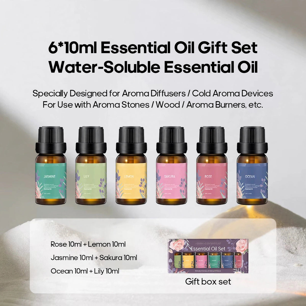 Wooden Aromatherapy Diffuser With Remote