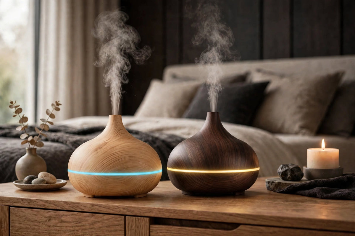 Wooden Aromatherapy Diffuser With Remote