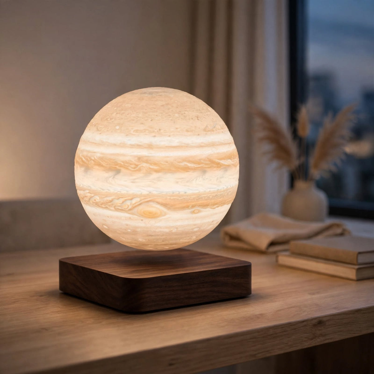 Levitating 3D Planetary/Moon Lamp