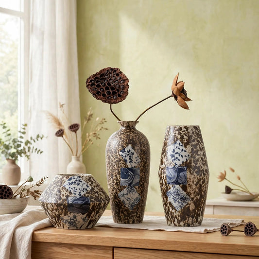 Elegant Ceramic Floral Vase