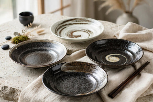 Japanese Ceramic Plate Set