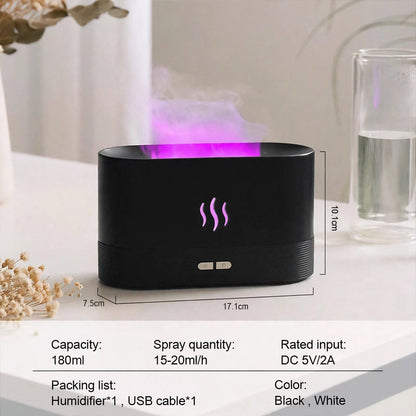 Ambient Flame LED Diffuser