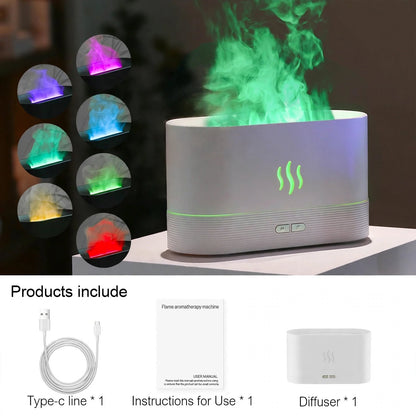 Ambient Flame LED Diffuser