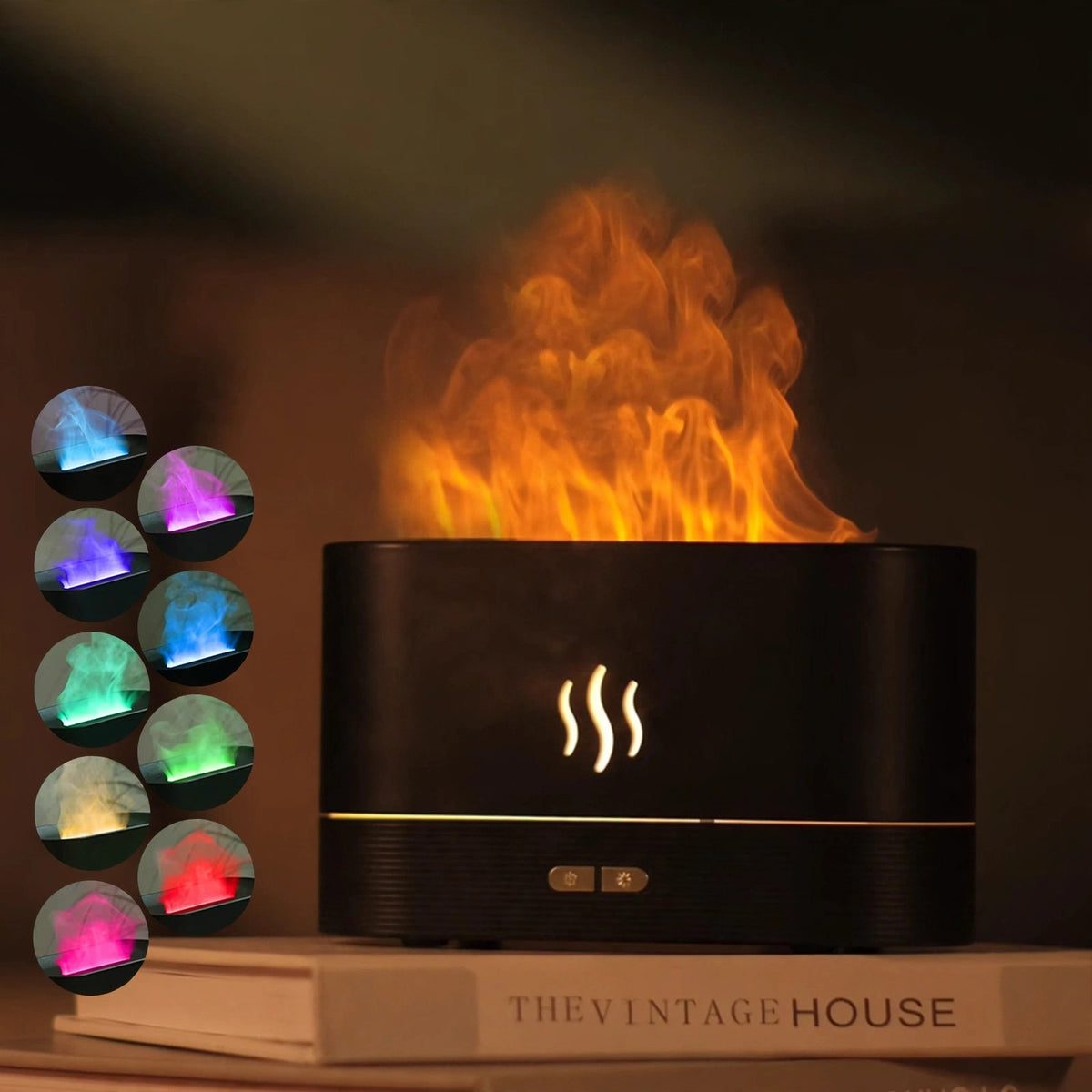 Ambient Flame LED Diffuser