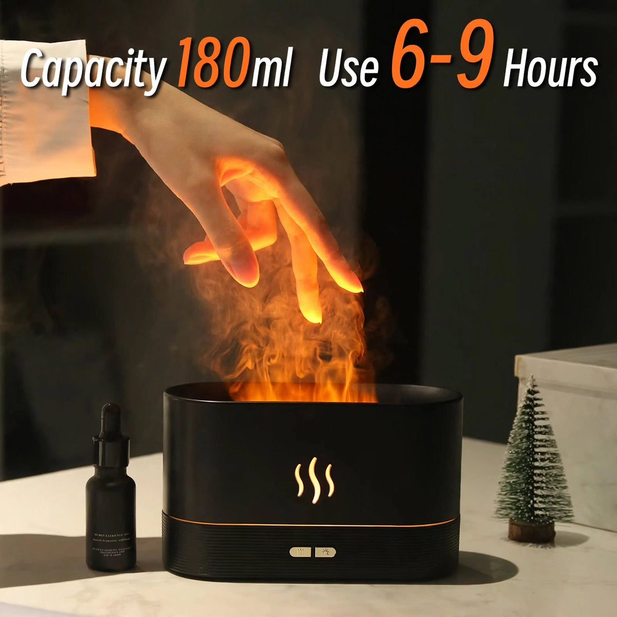Ambient Flame LED Diffuser