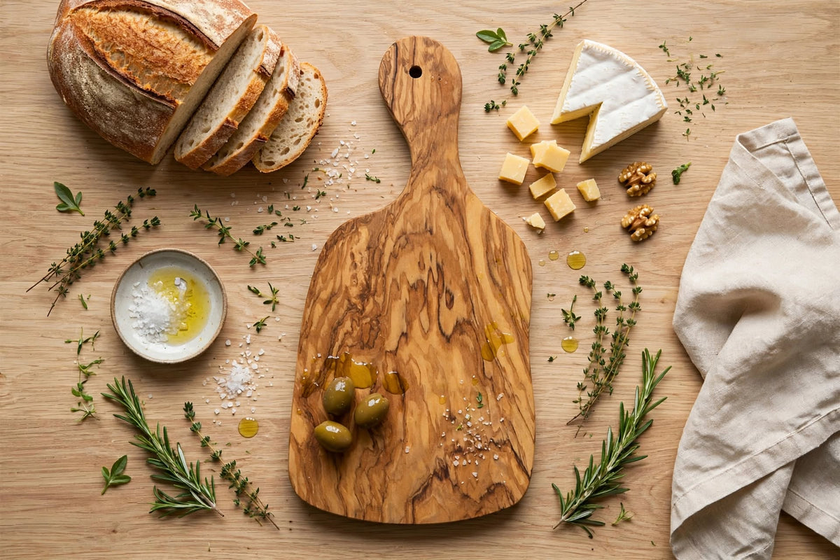 Elevate Your Kitchen with Our Irregular Solid Wood Cutting Board