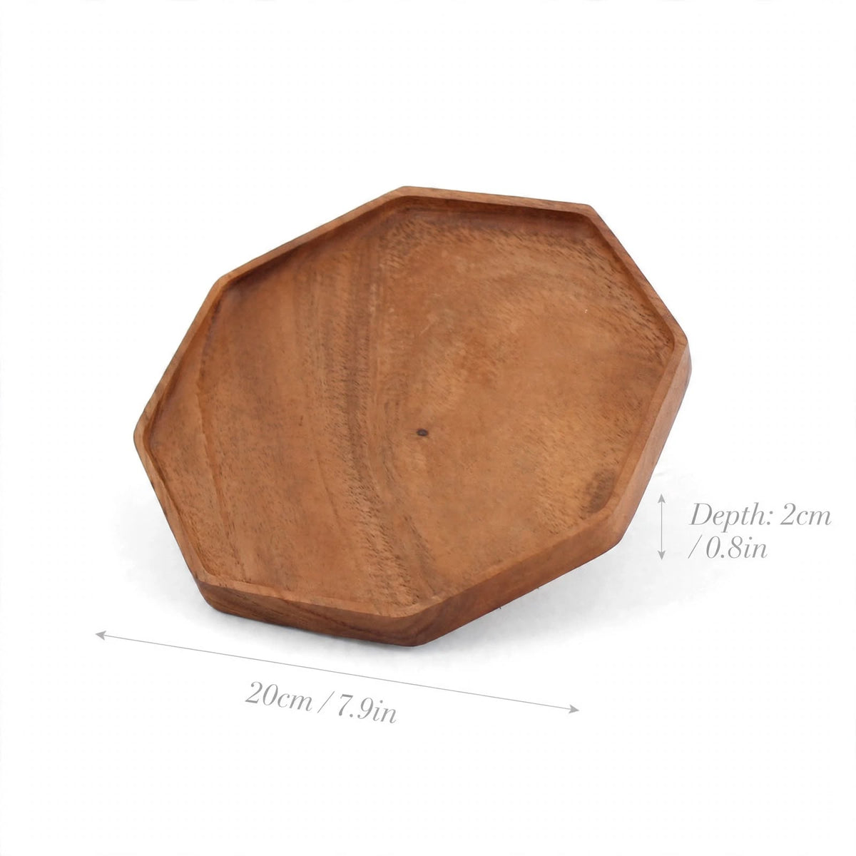 Japanese Acacia Wood Star Anise Tray