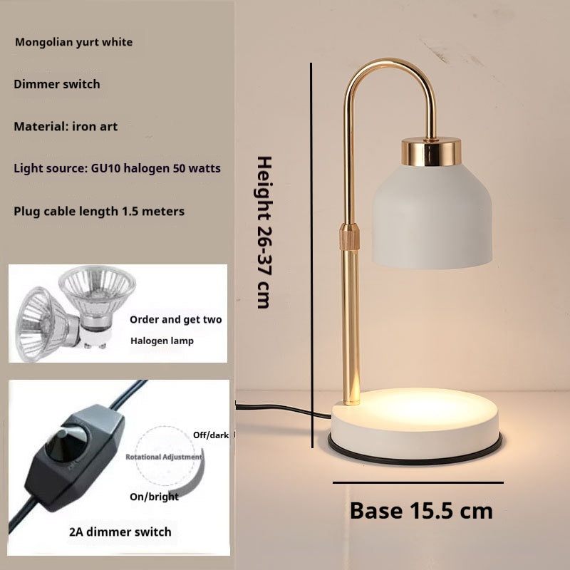Illuminate Your Space: Retro-Style Multi-Functional Candle Fragrance Lamp for a Cozy Home Atmosphere