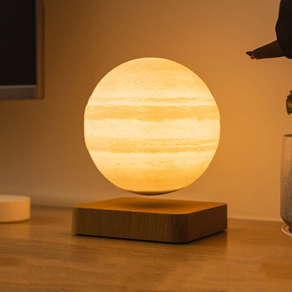 Illuminate Your Space with the Enchanting Magnetic Levitation Moon Lamp - A Stunning 3D Printed Planetary Night Light