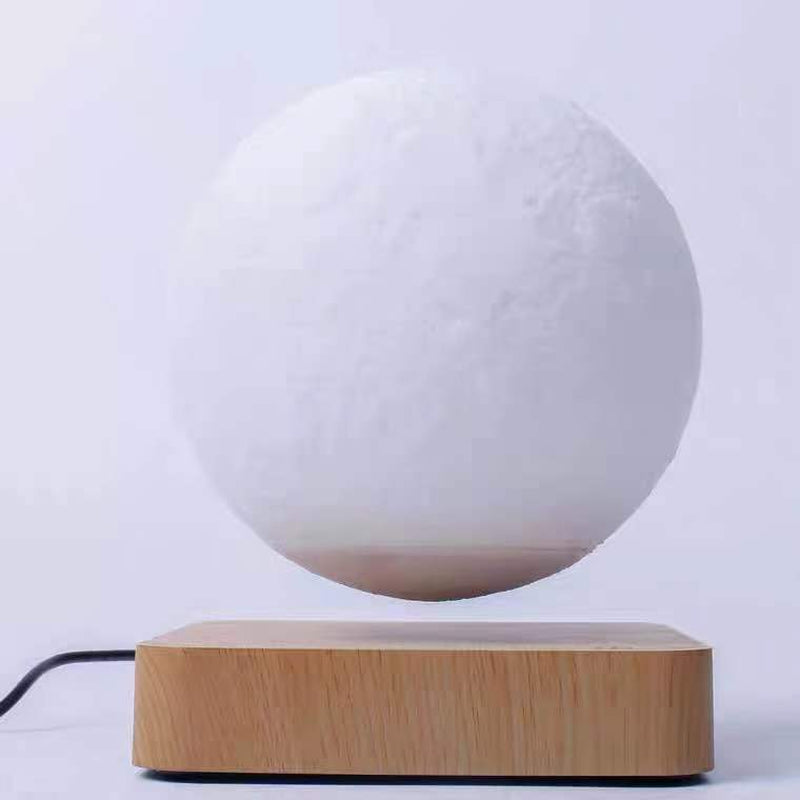 Illuminate Your Space with the Enchanting Magnetic Levitation Moon Lamp - A Stunning 3D Printed Planetary Night Light