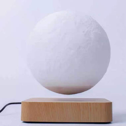 Illuminate Your Space with the Enchanting Magnetic Levitation Moon Lamp - A Stunning 3D Printed Planetary Night Light