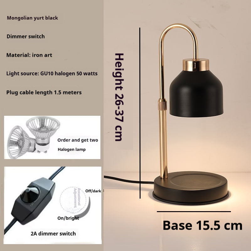 Illuminate Your Space: Retro-Style Multi-Functional Candle Fragrance Lamp for a Cozy Home Atmosphere