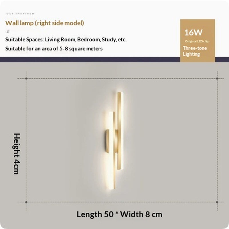 Double Line Wall Lamp