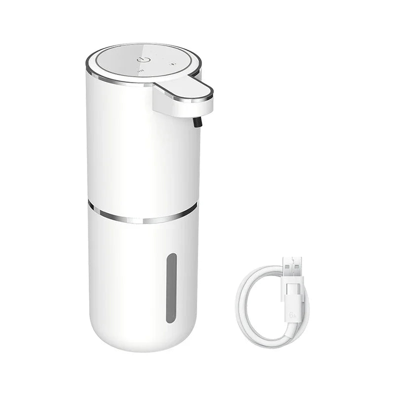 380ml Touchless Automatic Foam Soap Dispenser - USB Rechargeable with Smart Infrared Sensor