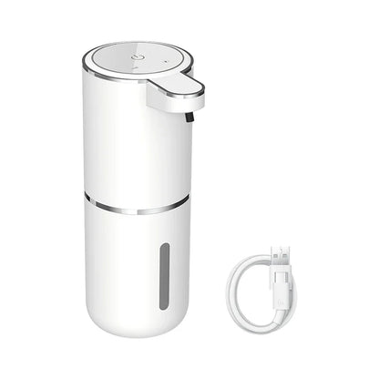 380ml Touchless Automatic Foam Soap Dispenser - USB Rechargeable with Smart Infrared Sensor