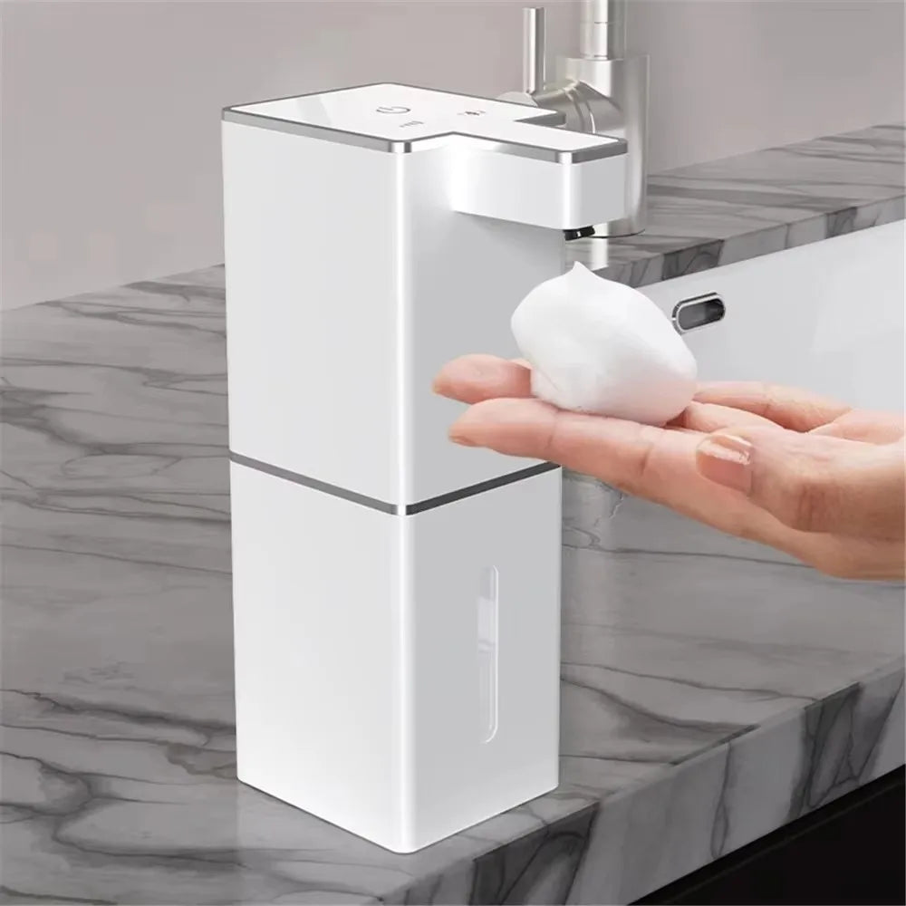 380ml Touchless Automatic Foam Soap Dispenser - USB Rechargeable with Smart Infrared Sensor