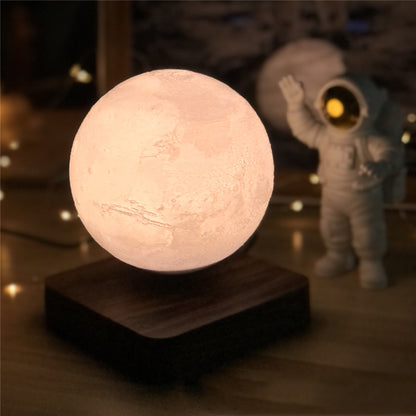 Illuminate Your Space with the Enchanting Magnetic Levitation Moon Lamp - A Stunning 3D Printed Planetary Night Light