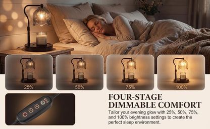 Candle Warmer Lamp with 2 Bulbs