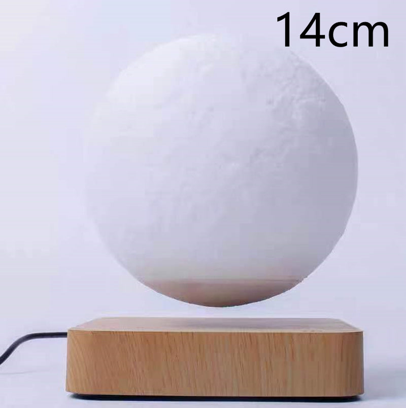 Illuminate Your Space with the Enchanting Magnetic Levitation Moon Lamp - A Stunning 3D Printed Planetary Night Light