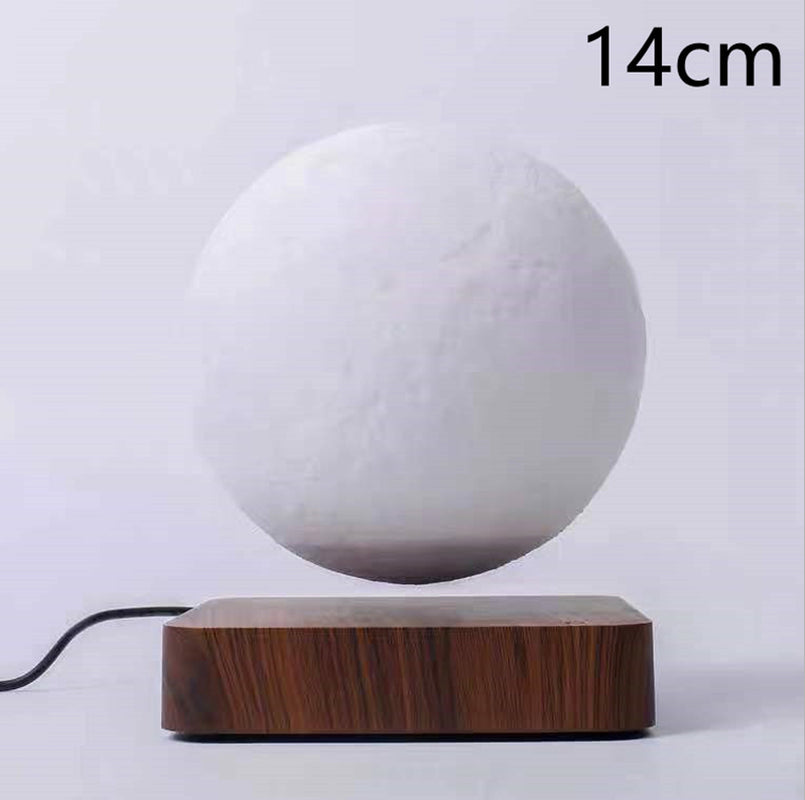 Illuminate Your Space with the Enchanting Magnetic Levitation Moon Lamp - A Stunning 3D Printed Planetary Night Light