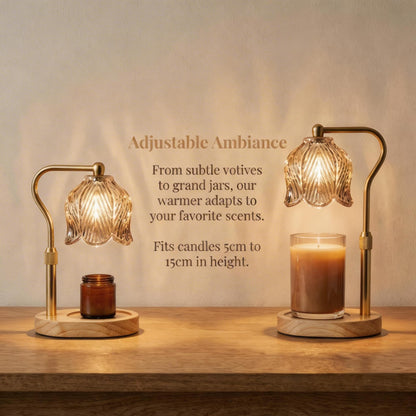 Candle Warmer Lamp with 2 Bulbs
