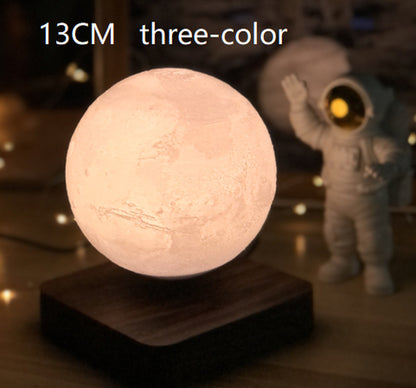 Illuminate Your Space with the Enchanting Magnetic Levitation Moon Lamp - A Stunning 3D Printed Planetary Night Light