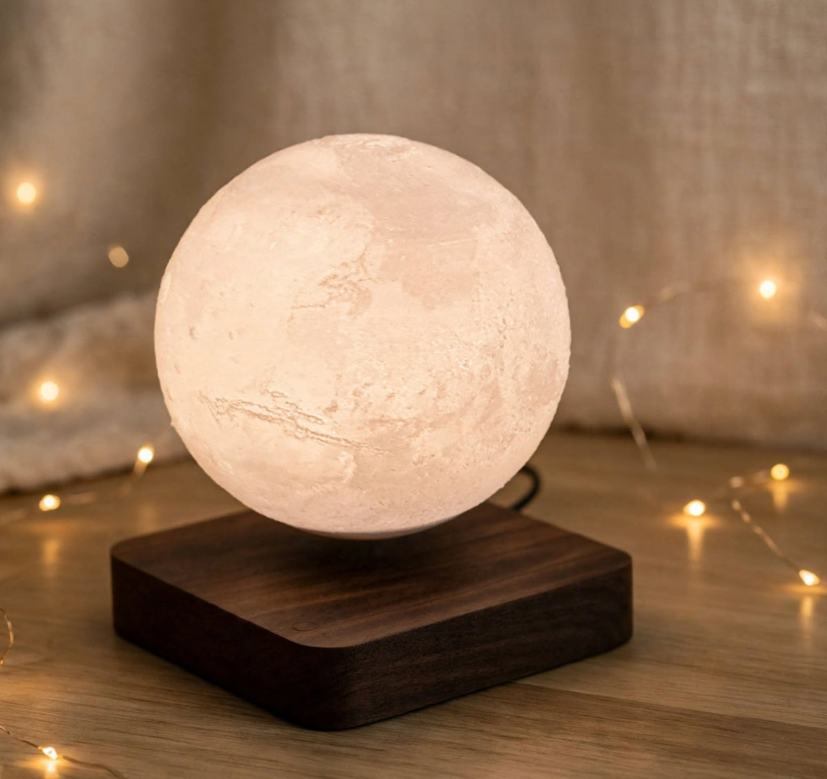 Levitating 3D Planetary/Moon Lamp