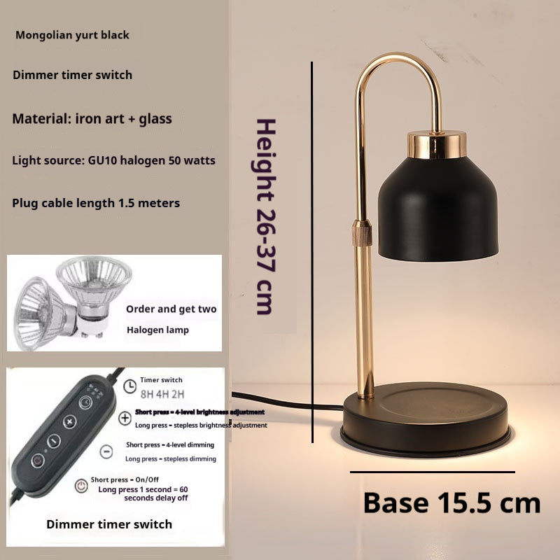Illuminate Your Space: Retro-Style Multi-Functional Candle Fragrance Lamp for a Cozy Home Atmosphere