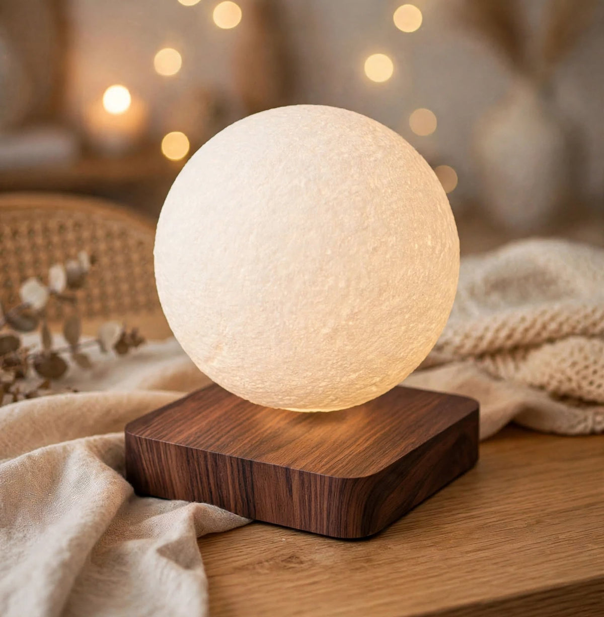Levitating 3D Planetary/Moon Lamp
